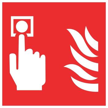 Fire Alarm Call Point Symbol